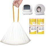 Naielfopet fundas para caja de arena 18x12, desecho fácil y sin fugas.