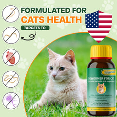 NateNatenight Desparasitante para gatos: jeringa de dosis para medir con precisión.