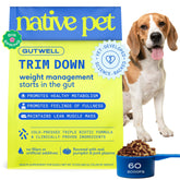 Native Pet GutWell Trim Down: botella con dosificador para medir porciones