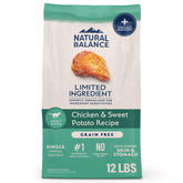 Natural Balance alimento seco para perro adulto con ingredientes limitados para estómagos sensibles