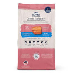 Natural Balance formula para cachorros con ingredientes simples y proteína unica, cuidado de piel y pelaje