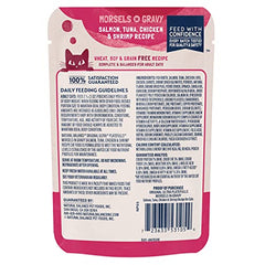 Natural Balance Platefulls con salmón, opción sin granos para gatos adultos, rica en proteína.