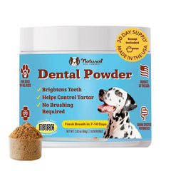 Polvo dental Natural Dog Company, presentación para uso diario