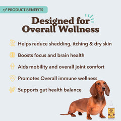 Natural Dog Company Ultra Omega Oil, pelaje y brillo saludables