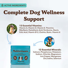 Natural Dog Company uso-diario-para-perros-activos, gomitas fáciles de masticar.