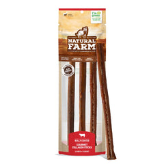Gomitas de colágeno Natural Farm 6 pulgadas, empaque de 10, snack diario.