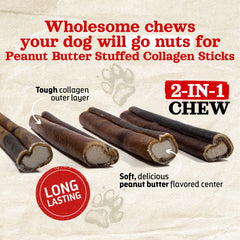 Palitos de colágeno sin cuero crudo para perros, alternativa segura.
