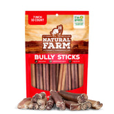Natural Farm palitos masticables de res sin olor, 7 pulgadas, ideales para entrenamiento.