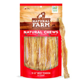 Natural Farm tendones de res extra gruesos, masticación prolongada y sabor natural