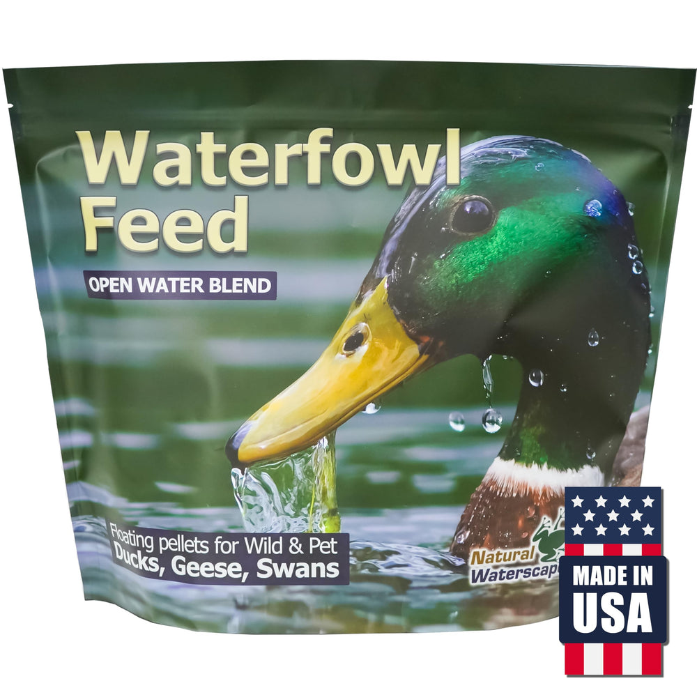 Natural Waterscapes Alimento para aves acuáticas: pellets flotan en agua para alimentación fácil