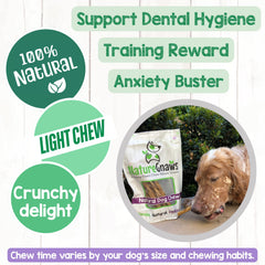 Tripe Twists para perros grandes, snack sin cuero y saludable.