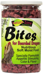 Nature Zone Bocados humedos para dragon barbudo con textura suave y sabor atractivo