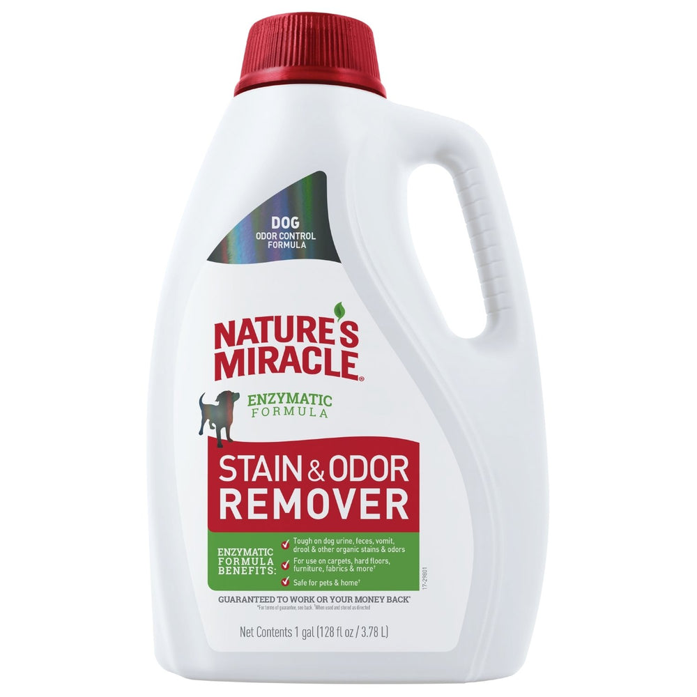 Nature's Miracle: remoción de manchas en botella para limpieza de manchas difíciles.