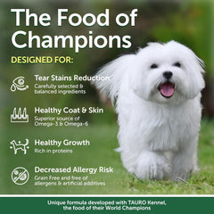 Nature's Protection croquetas secas sin granos para perros con piel sensible.