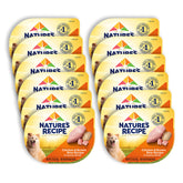 Nature's Recipe alimento húmedo para perros, pollo en caldo, porción en copa individual, con pollo real.