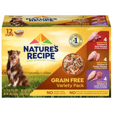 Nature's Recipe variedad sin granos, 24 vasitos, fácil de servir