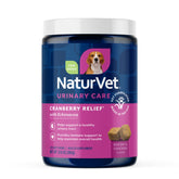 NaturVet alivia arándano y Echinacea: botella para apoyo urinario e inmunológico.