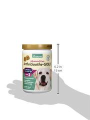 NaturVet ArthriSoothe-Gold etiquetas nutricionales con información clave.