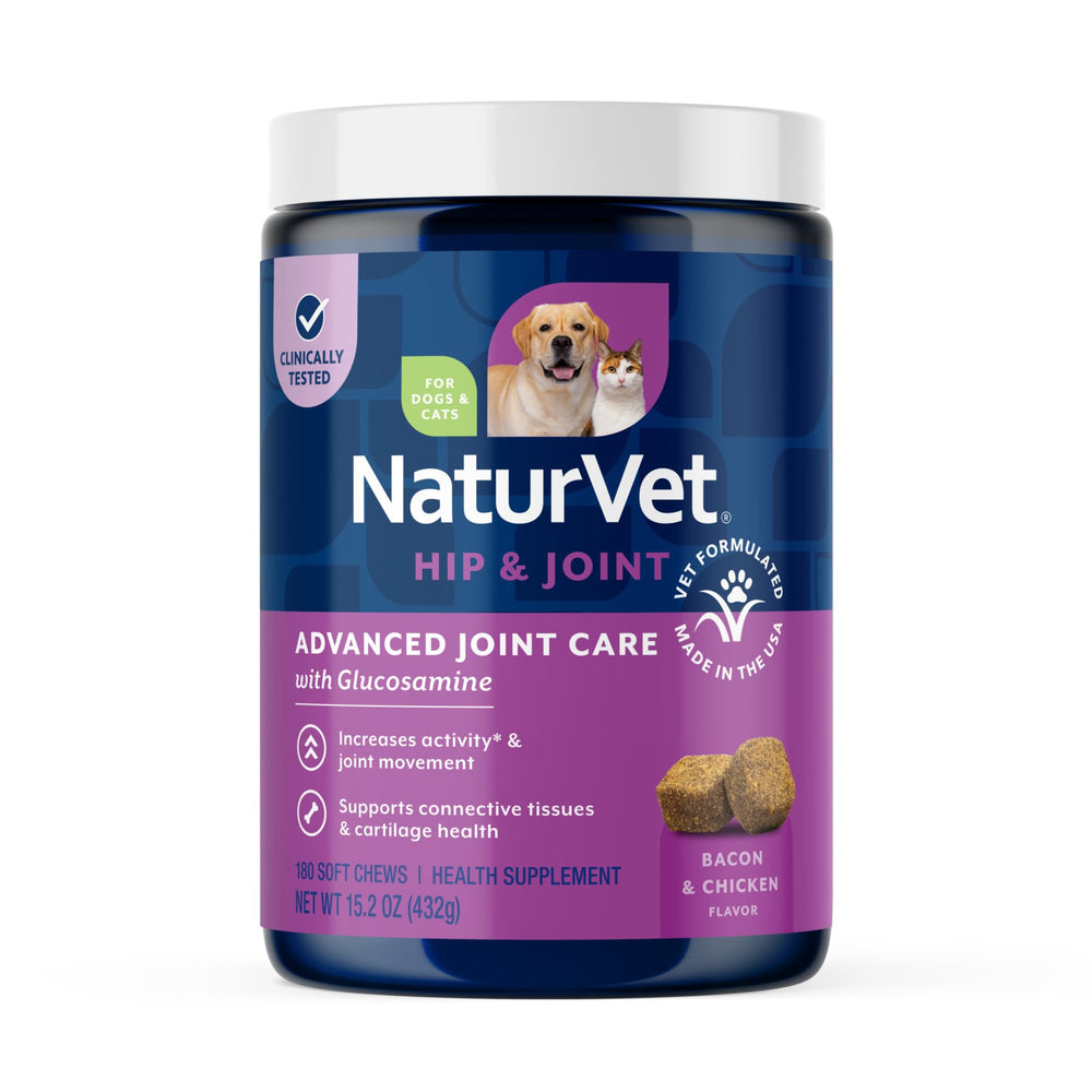 NaturVet ArthriSoothe-Gold gomitas suaves para movilidad articular del perro.
