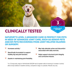 NaturVet ArthriSoothe-GOLD condroitina, ayuda a la lubricación articular
