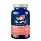 NaturVet levadura cervecera tabletas en botella, sabor natural para mascotas