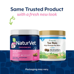 NaturVet Lutein para gato con manchas de lágrima, apoyo para la higiene ocular