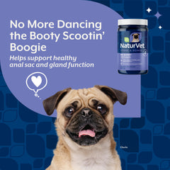 NaturVet No Scoot, aprobado por veterinarios: fórmula confiable para el cuidado diario.