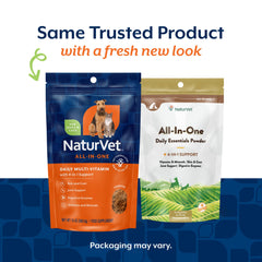 NaturVet Todo-en-uno para perros: ayuda a la digestión y a la absorción de nutrientes.