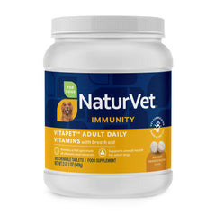 NaturVet Vita Pet Adult Plus aliento fresco masticables para perros