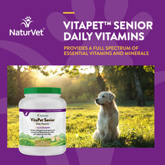 NaturVet VitaPet Senior Vitaminas y Minerales para el día a día