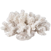 Nautical Crush Trading Coral Blanco decorativo, coral blanco de 4in, ideal como centro de mesa costero.