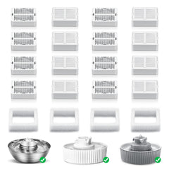 NautyPaws filtro de carbono para bebederos de gatos, mejora sabor y limpieza del agua