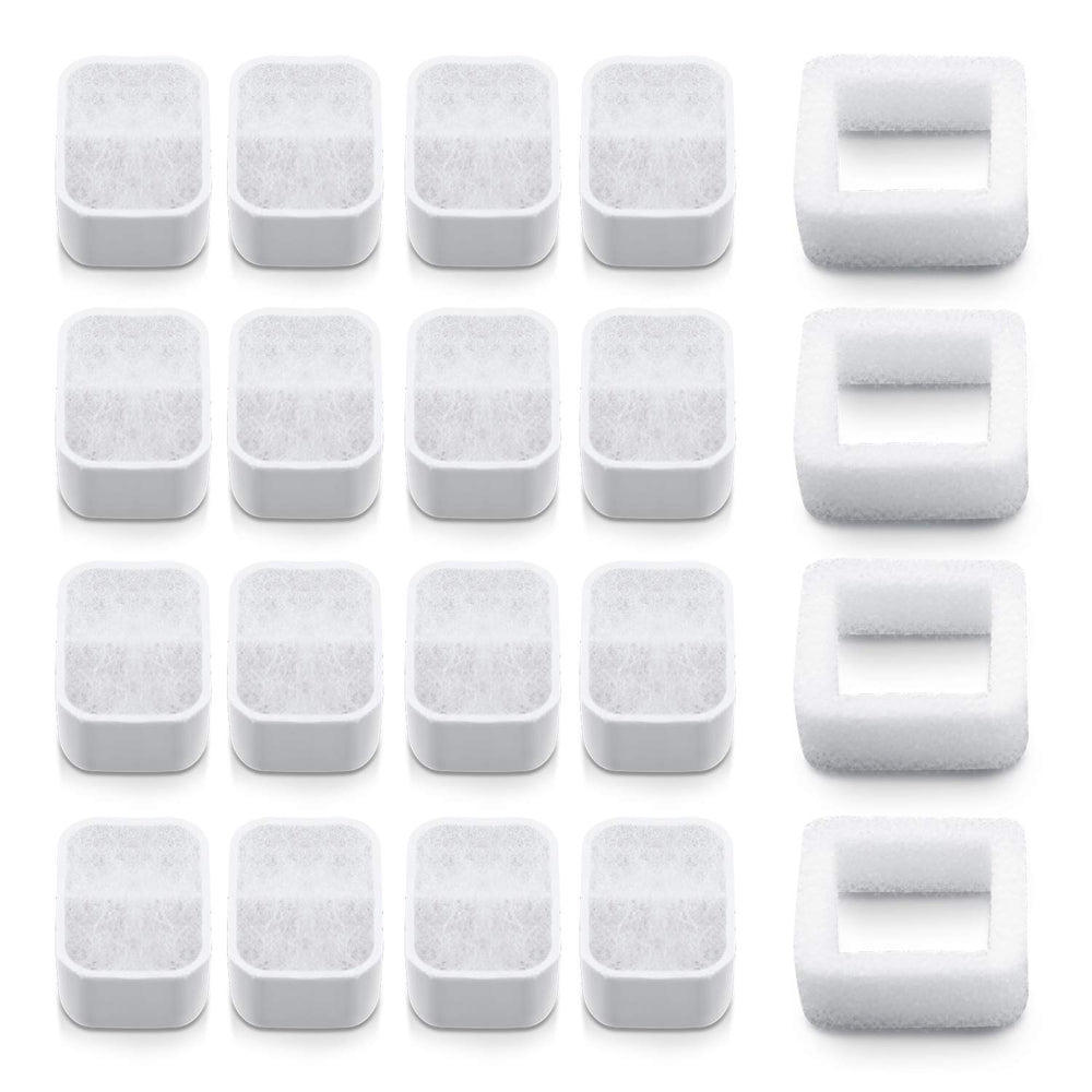 NautyPaws filtros cerámico para dispensador de gatos mejora el sabor del agua.