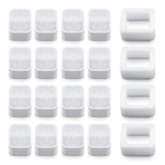 NautyPaws filtros cerámico para dispensador de gatos mejora el sabor del agua.