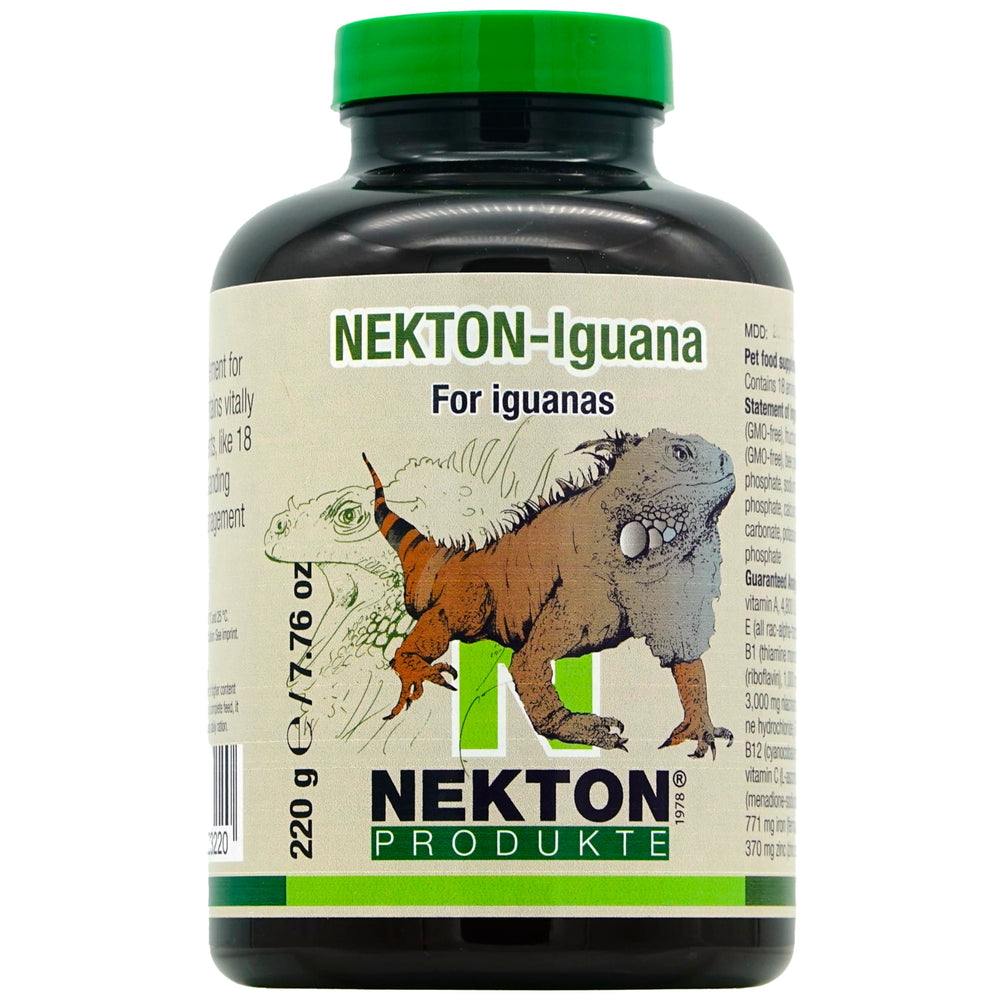 Nekton Iguana Vitaminas: envase iguanas, dosificación fácil para dieta equilibrada