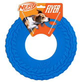 Nerf Dog Disco Volador azul de 10 pulgadas para jugar al aire libre.