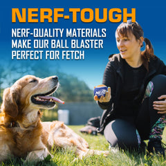 Nerf Dog lanzamiento a 50 pies, distancia ajustable para exteriores