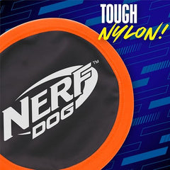 Nerf Dog Zone Flyer, materiales Nerf Tough, duraderos para juegos intensos.