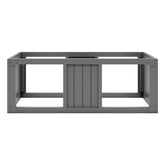 New Age Pet ECOFLEX Mojave Stacker, vista frontal gris, ideal para exhibir reptiles.