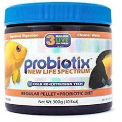 New Life Spectrum Probiotix Medio 300g empaque frontal, nutrición estable para peces
