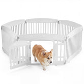 NEWBULIG cerco para perros de 6 paneles, 24 pulgadas, ideal para cachorros.
