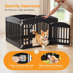 NEWBULIG jaula interior para perros con sujeción en suelos lisos.