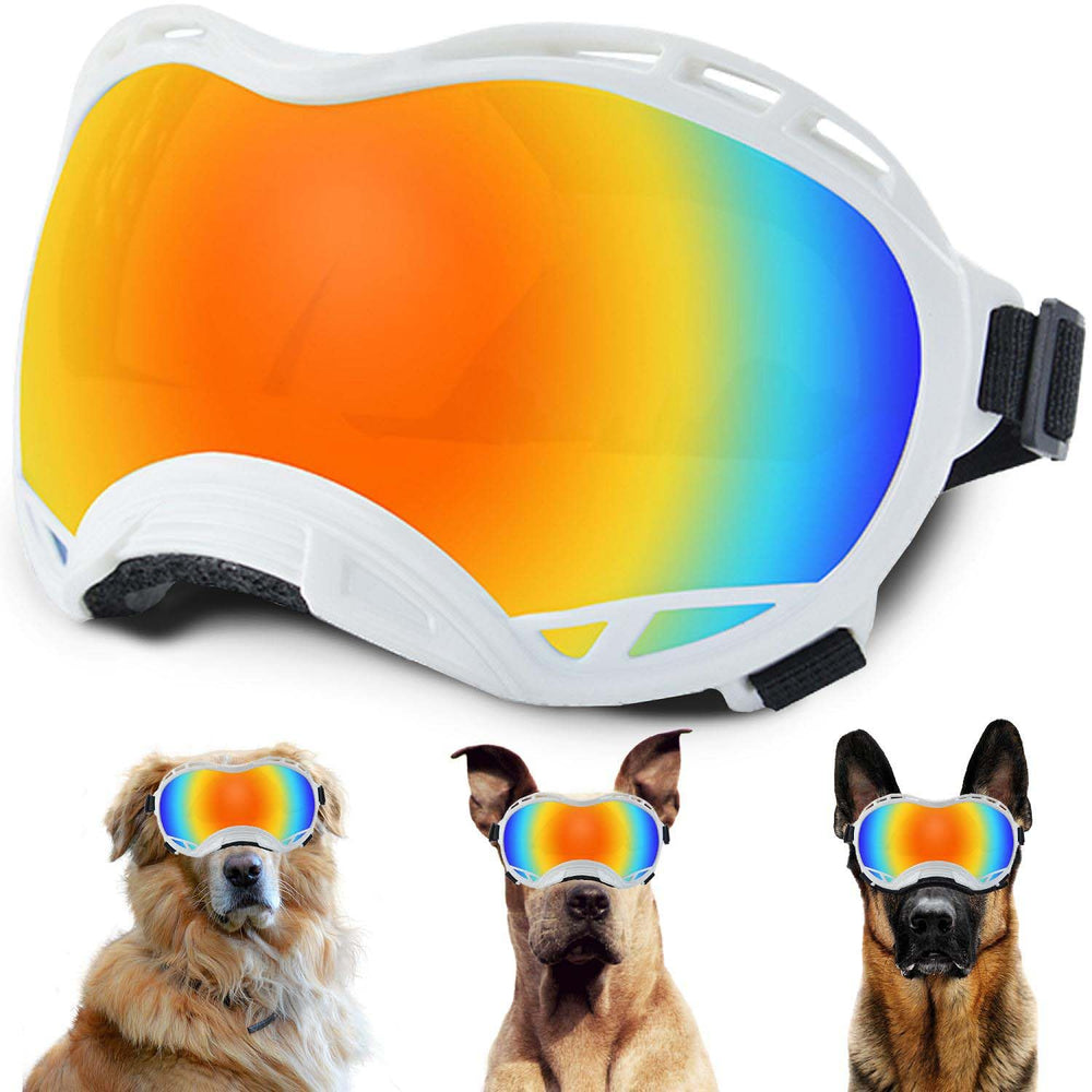 Gafas NICERINC PET anti-UV para perros, comodidad y seguridad en paseos.