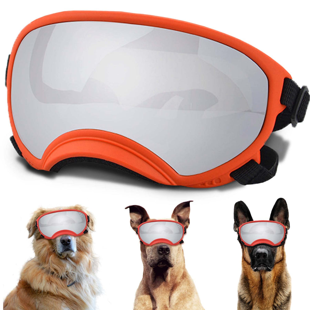 Gafas NICERINC PET para perro con protección UV y ajuste cómodo para paseos.