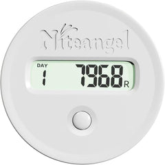 Niteangel: rueda para hámster con pedómetro en acrílico, registro silencioso de la actividad nocturna