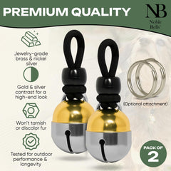 Noble Bells hecho en EE UU a mano para durabilidad visible.