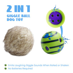 Nocciola Pelota: sonidos divertidos en acción para estimular al perro.