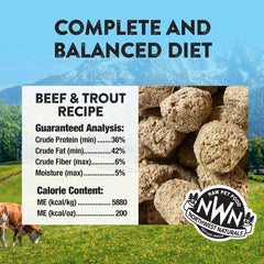 Northwest Naturals, empaque de apertura fácil para viajes y alimentación diaria.