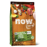 Now Fresh Senior Pequeño con pavo-salmón-pato: mezcla proteica para músculos sanos en perros pequeños.