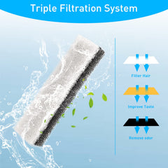 NPET filtro WF020TP, enfoque en carbón activado para agua limpia.